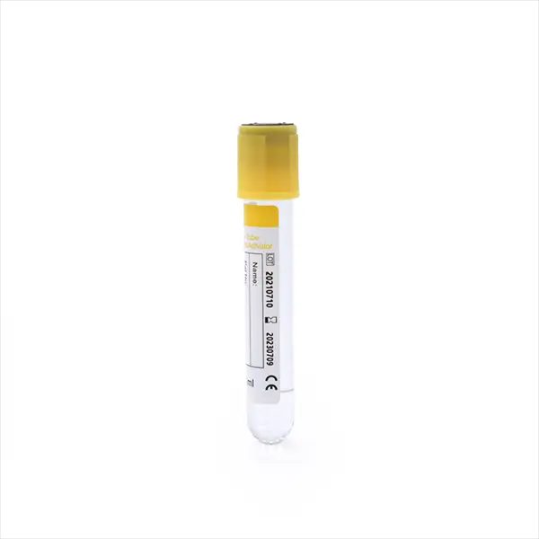 Gel & Clot Activator Tube for Biochemistry Examination