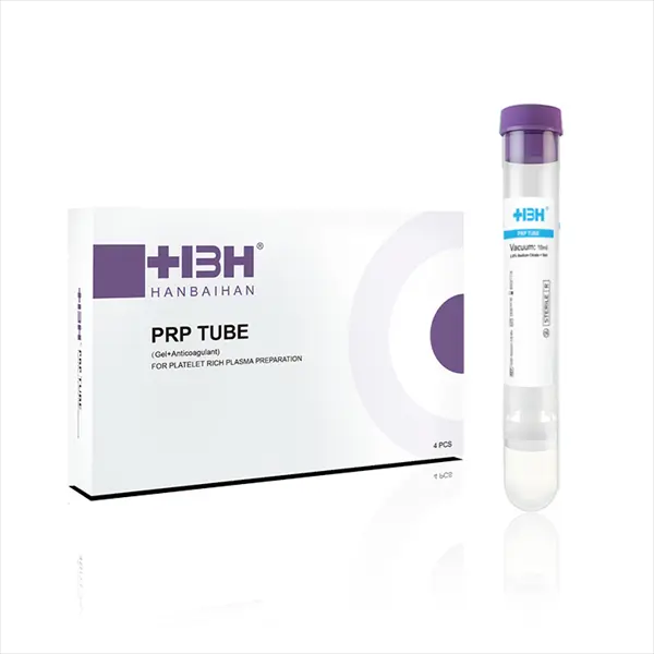 PRP Tube 10ml with Anticoagulant and Separation Gel